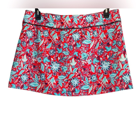 Fullsand Red and blue floral skort size XL.
Beach wear, vacation, pool - Picture 3 of 13